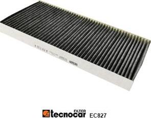 Tecnocar EC827 - Filter, interior air car-mod.net
