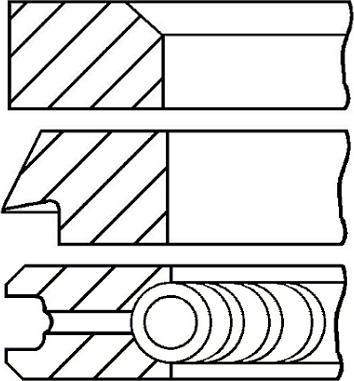 Tehavto 08-109400-10 - Piston Ring Kit car-mod.net