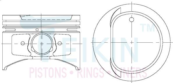 Teikin 46607.075 - Piston car-mod.net