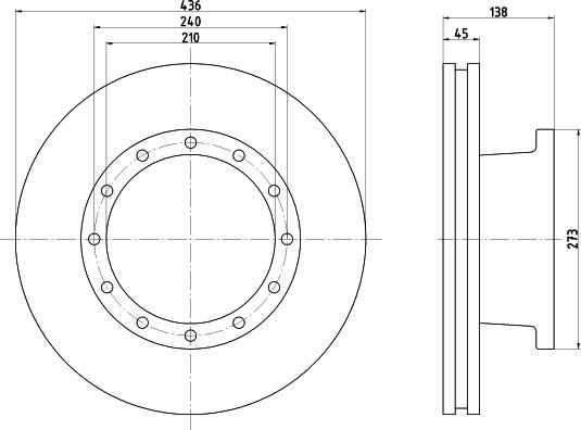 Textar 93096100 - Brake Disc car-mod.net