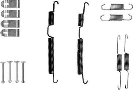 Textar 97049400 - Accessory Kit, brake shoes car-mod.net