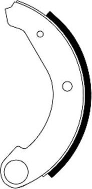 Textar 83044900 - Drum Brake Shoe Set car-mod.net