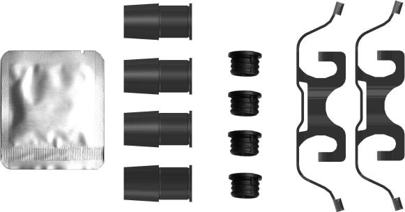 Textar 82554400 - Accessory Kit, brake caliper car-mod.net