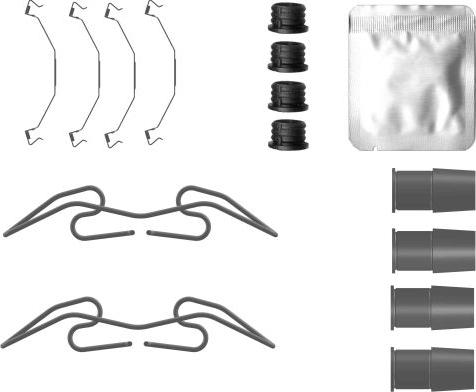 Textar 82557000 - Accessory Kit, brake caliper car-mod.net