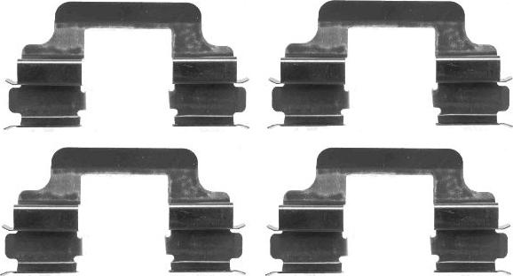 Textar 82054900 - Accessory Kit for disc brake Pads car-mod.net