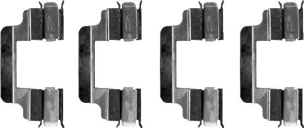 Textar 82055400 - Accessory Kit for disc brake Pads car-mod.net