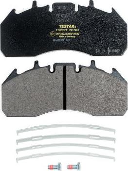Textar 2917401 - Brake Pad Set, disc brake car-mod.net