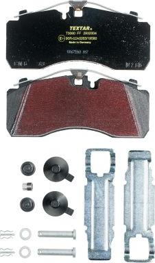 Textar 2932004 - Brake Pad Set, disc brake car-mod.net