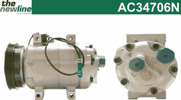 The NewLine AC34706N - Compressor, air conditioning car-mod.net