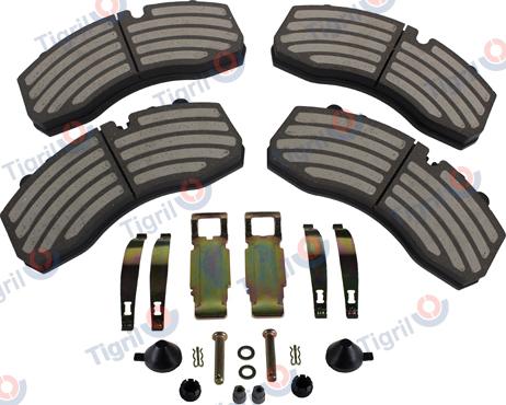 TIGRIL DB12.0004 - Brake Pad Set, disc brake car-mod.net