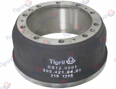 TIGRIL DB12.0001 - Brake Drum car-mod.net
