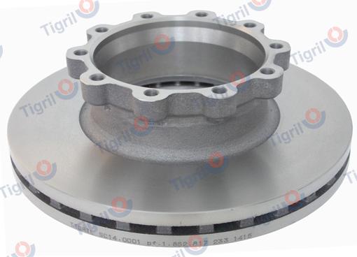 TIGRIL SC14.0001 - Brake Disc car-mod.net