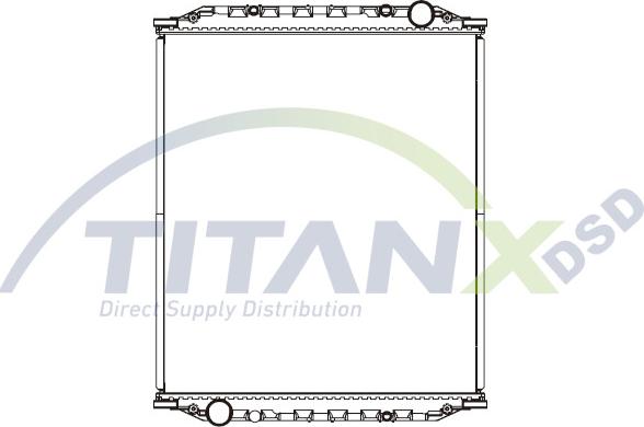 TITANX RD139014 - Radiator, engine cooling car-mod.net