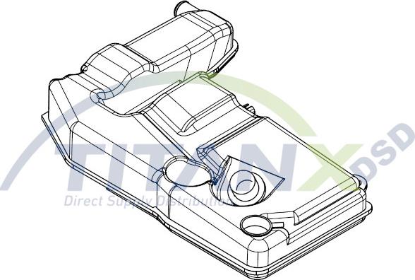 TITANX XT159001 - Expansion Tank, coolant car-mod.net