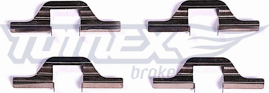 TOMEX brakes TX 44-28 - Accessory Kit for disc brake Pads car-mod.net