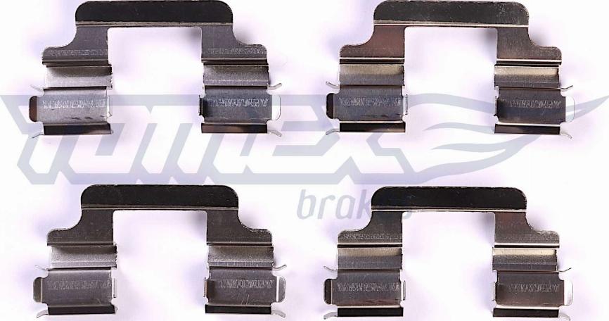 TOMEX brakes TX 43-33 - Accessory Kit for disc brake Pads car-mod.net