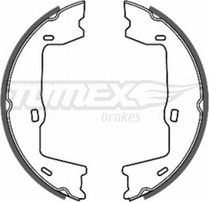 TOMEX brakes TX 20-69 - Drum Brake Shoe Set car-mod.net