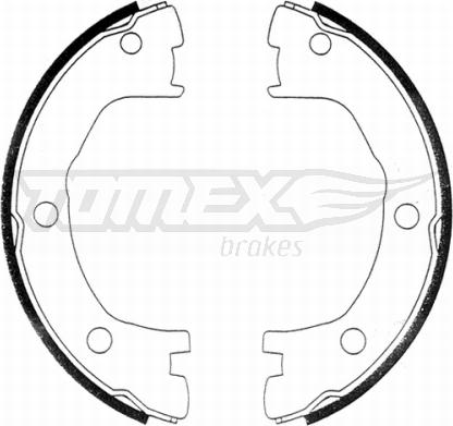 TOMEX brakes TX 21-41 - Drum Brake Shoe Set car-mod.net