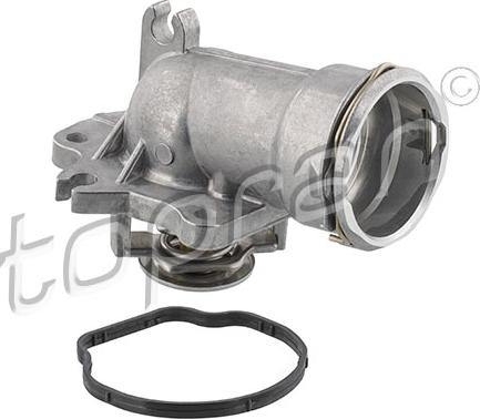 Topran 409 561 - Coolant thermostat / housing car-mod.net