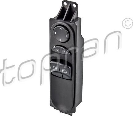 Topran 409 684 - Switch, window regulator car-mod.net