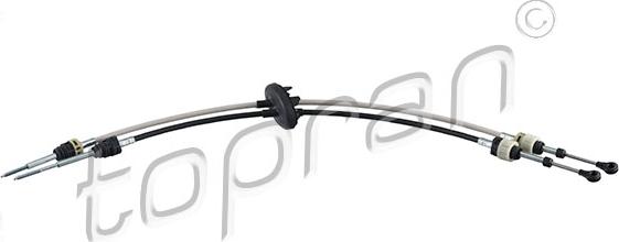 Topran 409 290 - Cable, tip, manual transmission car-mod.net