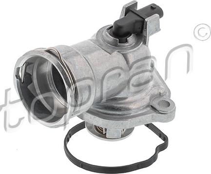 Topran 401 915 - Coolant thermostat / housing car-mod.net