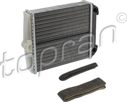 Topran 407 748 - Heat Exchanger, interior heating car-mod.net