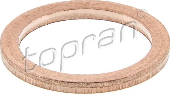 Topran 504 102 - Seal Ring, oil drain plug car-mod.net
