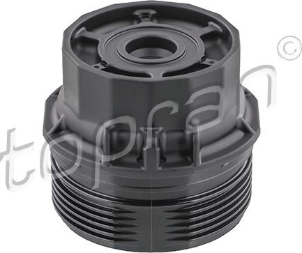 Topran 600 898 - Cap, oil filter housing car-mod.net