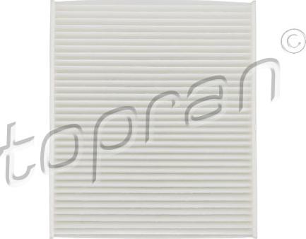 Topran 600 828 - Filter, interior air car-mod.net