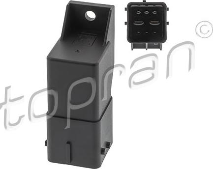 Topran 601 748 - Relay, glow plug system car-mod.net