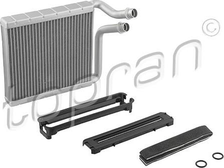 Topran 630 153 - Heat Exchanger, interior heating car-mod.net