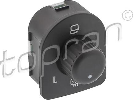 Topran 638 199 - Switch, mirror adjustment car-mod.net