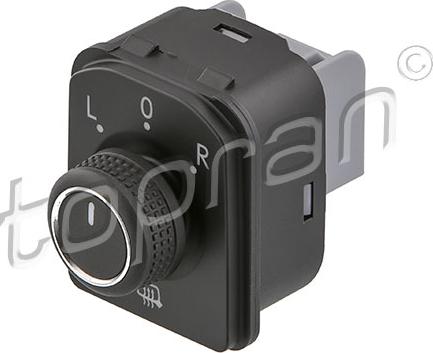 Topran 638 187 - Switch, mirror adjustment car-mod.net