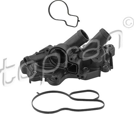 Topran 638 758 - Coolant thermostat / housing car-mod.net