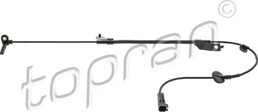 Topran 623 024 - ABS sensor, wheel speed car-mod.net