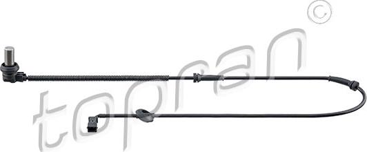 Topran 109 926 - ABS sensor, wheel speed car-mod.net