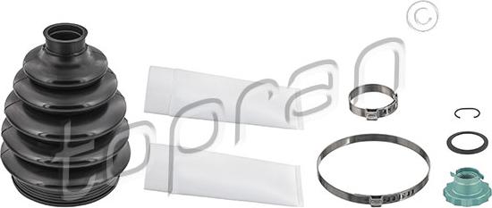 Topran 109 412 - Bellow, drive shaft car-mod.net