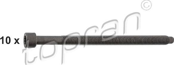 Topran 109 676 - Bolt Kit, cylinder head car-mod.net