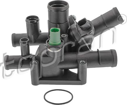 Topran 109 890 - Coolant thermostat / housing car-mod.net