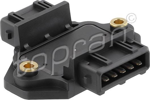 Topran 109 882 - Switch Unit, ignition system car-mod.net