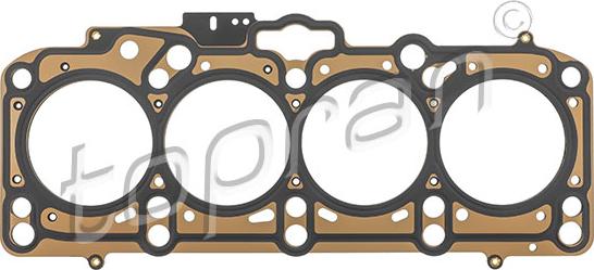 Topran 109 359 - Gasket, cylinder head car-mod.net