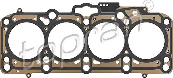 Topran 109 360 - Gasket, cylinder head car-mod.net
