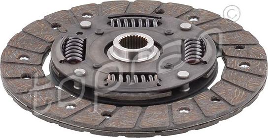 Topran 109 257 - Clutch Disc car-mod.net