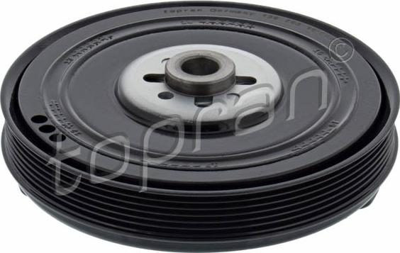 Topran 109 798 - Belt Pulley, crankshaft car-mod.net
