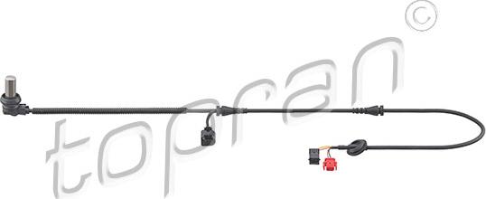 Topran 109 756 - ABS sensor, wheel speed car-mod.net