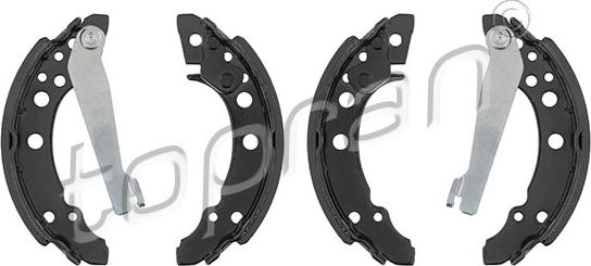 Topran 104 253 - Drum Brake Shoe Set car-mod.net