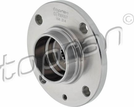 Topran 104 214 - Wheel Hub car-mod.net