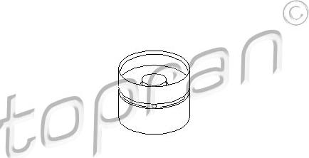Topran 100 955 - Tappet / Rocker car-mod.net
