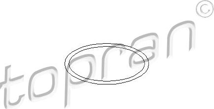 Topran 100 674 - Gasket, water pump car-mod.net
